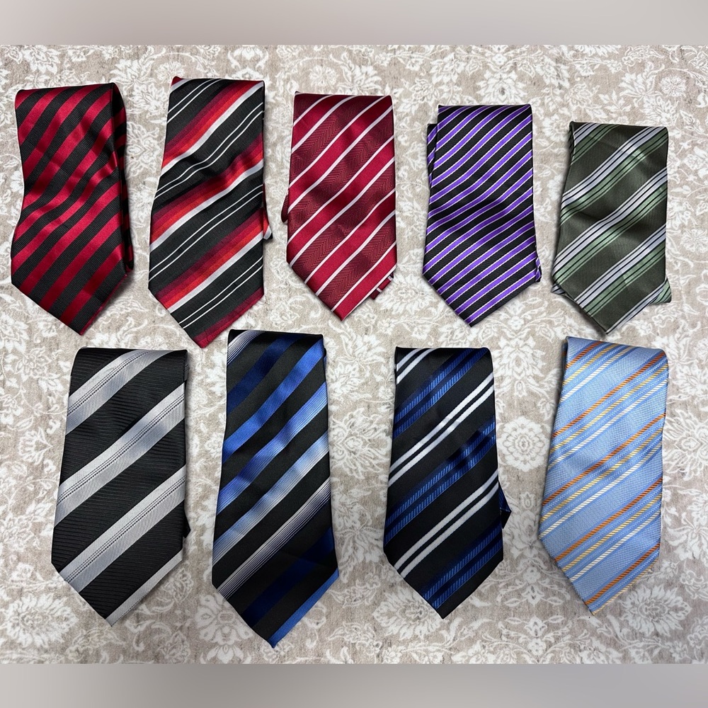 Giorgio Armani Silk Striped Tie Collection